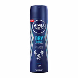 NIVEA DRY FRESH, Hommes, Anti-transpirant, Déodorant spray, Spray, 200 ml, 48 h