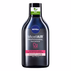 NIVEA MicellAir Professional, Femmes, 400 ml, Tous types de peau, Nettoyant, Bouteille, Aqua, Isododecane, Glycerin, C15-19 A ...