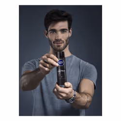 NIVEA Men Deep Black Carbon Hommes Déodorant spray 150ml - Vue supplémentaire 6