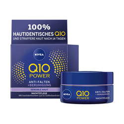 NIVEA Q10 Power Sensitive Night Cream Crème de nuit Visage 50 ml