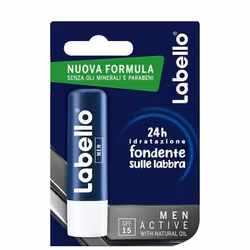 NIVEA SOIN DES LÈVRES MEN ACTIVE 5.5 ml, Beaume pour les lèvres, Hommes, Tous types de peau, Huile de jojoba, Hydratant, 5,5  ...