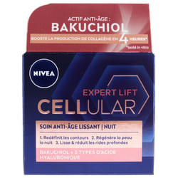 Nivea Cellular Expert Lift Soin de Nuit Anti-Âge Lissant 50 ml