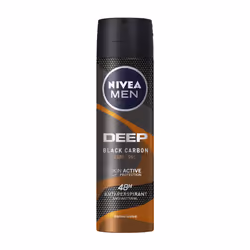 NIVEA Men Deep Espresso, Hommes, Anti-transpirant, Déodorant spray, Spray, 150 ml, 48 h
