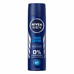 NIVEA Fresh Active, Hommes, Déodorant, Déodorant spray, Spray, 150 ml, 48 h