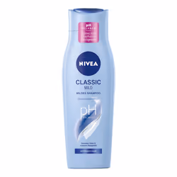 NIVEA Classic Mild Mildes Shampoo, 250 ml, Shampoing, Non-professionnel, Unisexe, Tous types de cheveux, Nourrissant, Protect ...