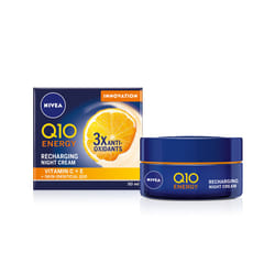 NIVEA Q10 Energy Recharging Night Cream Crème de nuit Visage 50 ml
