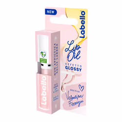 Labello Lip Oil Effetto Glossy, Beaume pour les lèvres, Rose, Femmes, Tous types de peau, Hydratant, Nourrissant, Glossy Shin ...