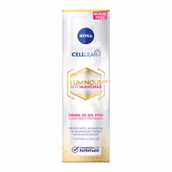 NIVEA Soin De Jour Fps50 Anti-Taches Cellular Luminous 630, Crème de jour, Femmes, Tous types de peau, Visage, Anti-imperfect ...