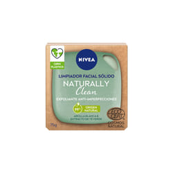 NIVEA Naturally Clean Exfoliating Savon en pain 75 g 1 pièce(s)