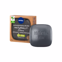 NIVEA Naturally Clean Carbon Savon en pain 75 g 1 pièce(s)