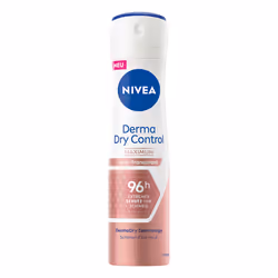 NIVEA Derma Dry Control Maximum, Femmes, Anti-transpirant, Déodorant spray, Spray, 150 ml, 96 h