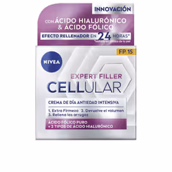 Cellular Filler crème de jour hyaluronique &amp; folique SPF15 50 ml