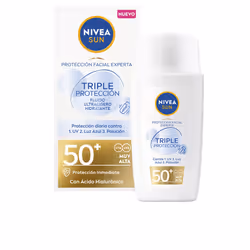 Sun Triple Protection fluide visage ultraléger SPF50+ 40 ml