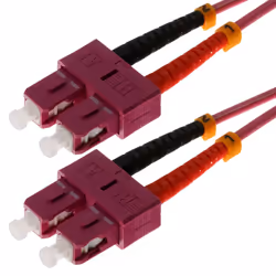 Helos 1m OM4 SC/SC, 1 m, OM4, SC, SC