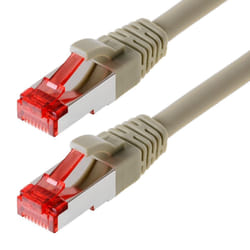 Helos CAT6 S/FTP (PIMF), 7.5m câble de réseau Gris 7,5 m SF/UTP (S-FTP)