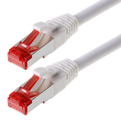 Helos S/FTP (PIMF) CAT 6 30m câble de réseau Blanc Cat6 S/FTP (S-STP)
