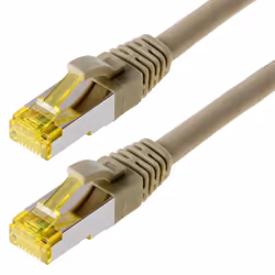 Helos CAT6a S/FTP (PIMF), 15m, 15 m, Cat6a, SF/UTP (S-FTP), RJ-45, RJ-45