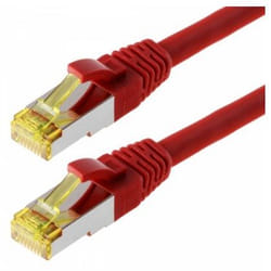 Helos Cat 6a S/FTP 30 m câble de réseau Rouge Cat6a S/FTP (S-STP)