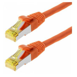 Helos Cat 6a S/FTP 30 m câble de réseau Orange Cat6a S/FTP (S-STP)