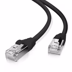 Helos 131885, 30 m, Cat5e, SF/UTP (S-FTP), RJ-45, RJ-45, Noir