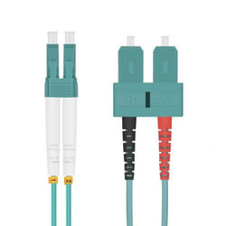 Helos 132987 câble InfiniBand et à fibres optiques 15 m LC SC Couleur aqua