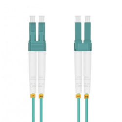 Helos 132988 câble InfiniBand et à fibres optiques 15 m LC Couleur aqua