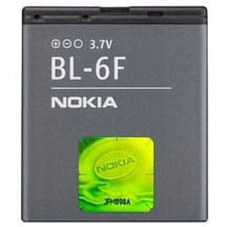 Nokia BL-6F Batterie Gris