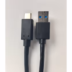 Helos 181542 câble USB 1 m USB 3.2 Gen 2 (3.1 Gen 2) USB A USB C Noir