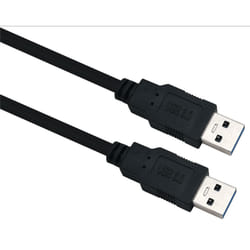 Helos 288323 câble USB USB 3.2 Gen 1 (3.1 Gen 1) 3 m USB A Noir