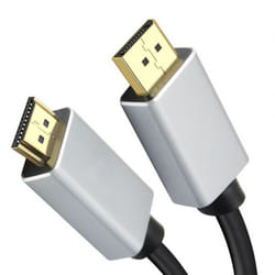Helos 288453 câble vidéo et adaptateur 1 m DisplayPort HDMI Noir