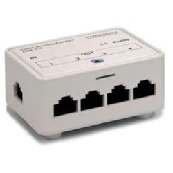 Phonium Jack.Box CSA 1-4 répartiteur téléphonique RJ-45 F Blanc