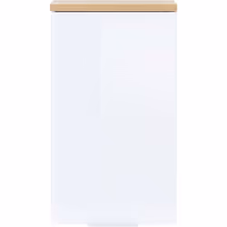 Très rayonnante, cette armoire suspendue avec une porte de la gamme PESKY au design contemporain demeure le meuble qui donner ...