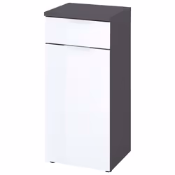 VidaXL 436468, Graphite, Blanc, 390 mm, 340 mm, 860 mm, 1 pièce(s)