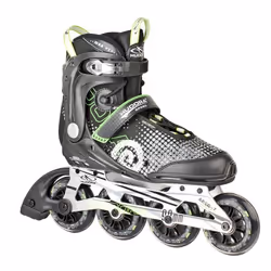 Hudora - Roller RX-90 - taille 36 - Noir/vert
