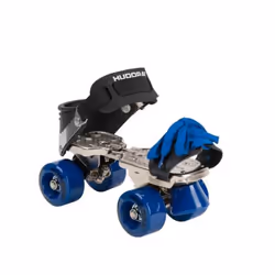 HUDORA 24501, 28 - 39, Enfants, Unisexe, Noir, Bleu, Monochromatique, Roller-skates sportifs