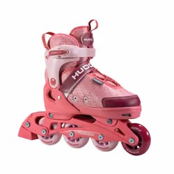 HUDORA Mia 2.0, 37 - 40, Adultes, Femelle, Rose, Blanc, Monochromatique, Bottes montantes