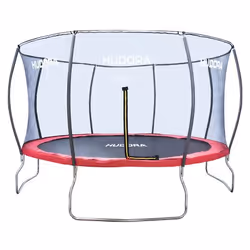 HUDORA Fantastic Trampolin 400V, Trampoline suspendu, Rond, 100 kg, Filet de sécurité, Noir