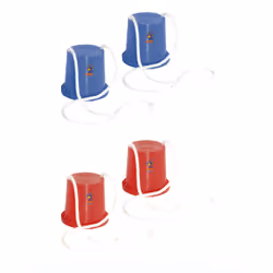 HUDORA 76073, Plastique, Bleu, Rouge