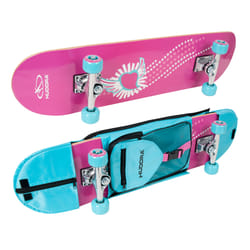 HUDORA 12172 complet pour planche à roulettes Skateboard (classique) Bois Bleu, Rose
