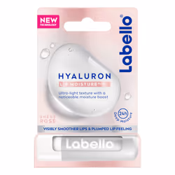 Labello Hyaluron Lip Moisture Plus, Beaume pour les lèvres, Rose, Unisexe, Tous types de peau, Hydratant, Nourrissant, Pulpan ...