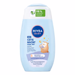 NIVEA Baby Good Night Lotion, 200 ml, Hypoallergénique, Testé dermatologiquement