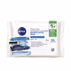Lingettes Démaquillantes Rafraîchissantes 3 en 1 25 u