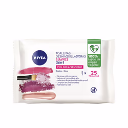 Lingettes Démaquillantes Douces 3 en 1 25 u