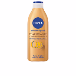 Q10+ Raffermissant + lait corporel autobronzant 400 ml