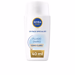 Fluide solaire quotidien protection visage SPF50+ #ton clair
