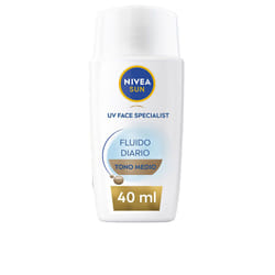 Fluide solaire quotidien protection visage SPF50+ #ton moyen