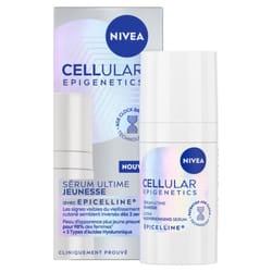 NIVEA Sérum Visage Anti-Âge Cellular Epigenetics Ultimate Jeunesse pour une peau régénérée et raffermie - 15 ml