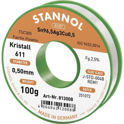 Stannol 813008 Accessoire de fer/poste à souder 1 pièce(s) Fil à souder