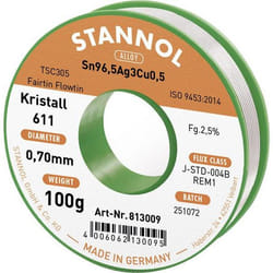 Stannol 813009 Accessoire de fer/poste à souder 1 pièce(s) Fil à souder
