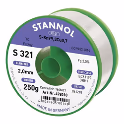 fabricant et numéro du fabricant Stannol631915 données techniques Poids: 250 g Ø des fils: 2 mm informations supplémentaires  ...
